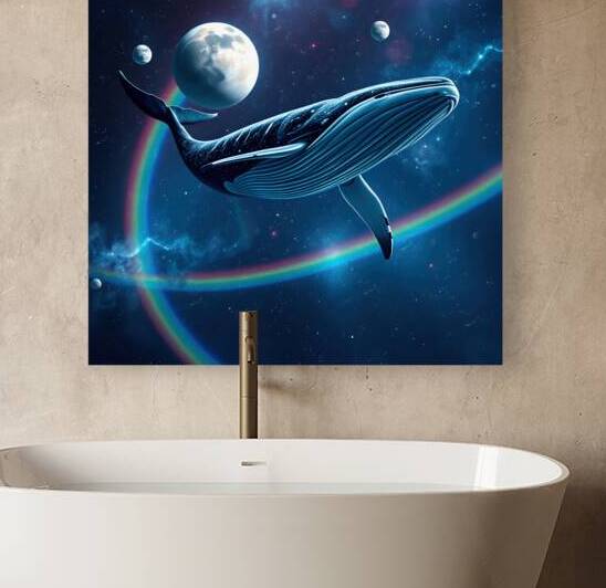 Space Whale by Adam Holms