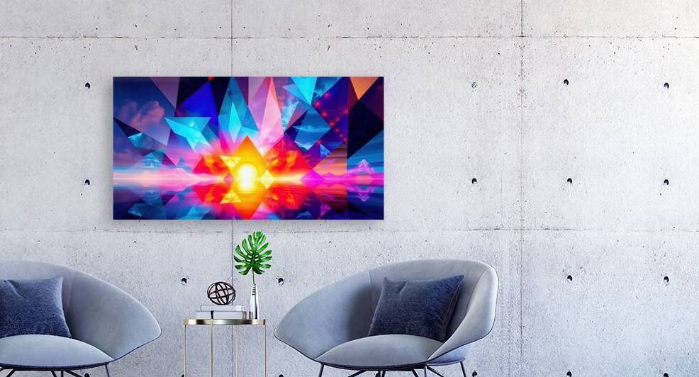 Prismatic Fire Burst by Adam Holms