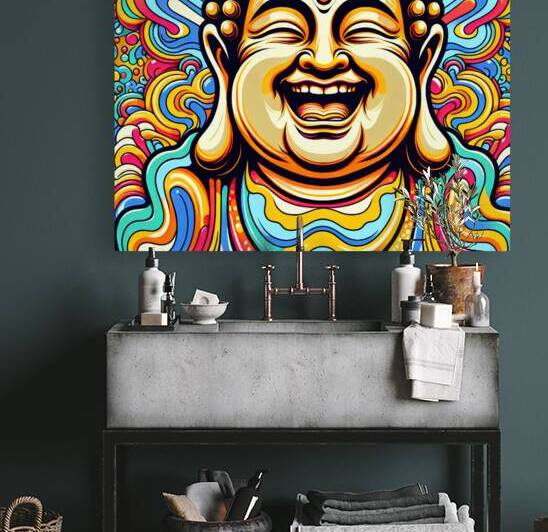 Laughing Buddha by Adam Holms