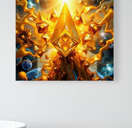 Golden Entity by Adam Holms