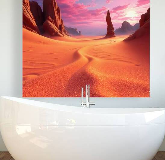 Golden Desert Tranquility by Adam Holms