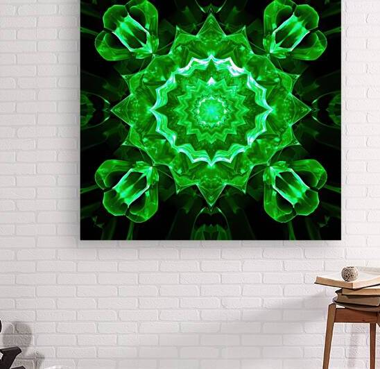 Emerald Flower by Adam Holms